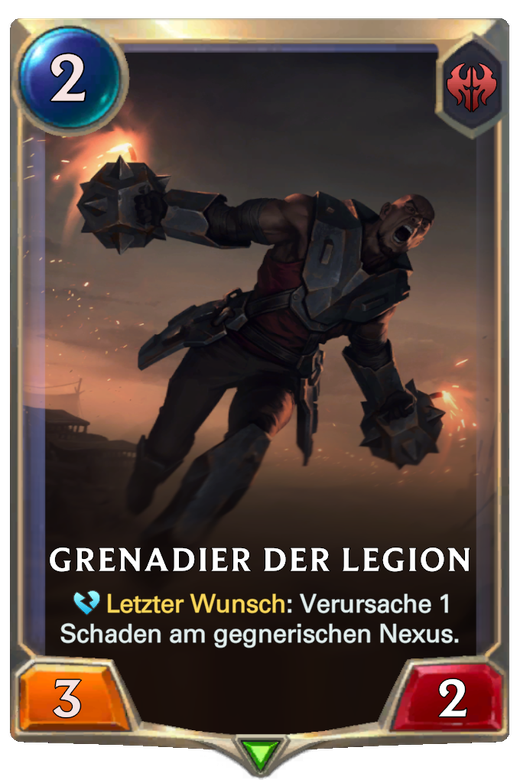 Grenadier der Legion / Legion Grenadier | Legends of Runeterra LOR Karten