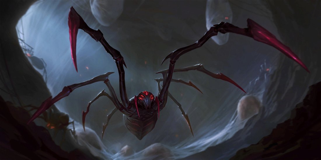 Spiderling Crop image Wallpaper