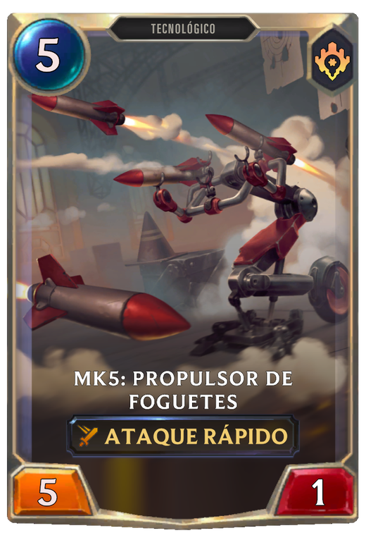 Mk5: Propulsor De Foguetes / Mk5: Rocket Blaster | Legends Of Runeterra ...