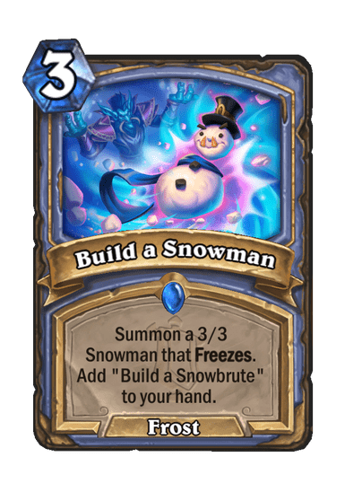 Build a Snowman image