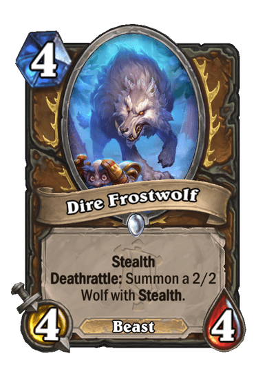 Dire Frostwolf Full hd image