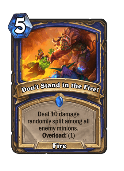Don't Stand in the Fire! Full hd image