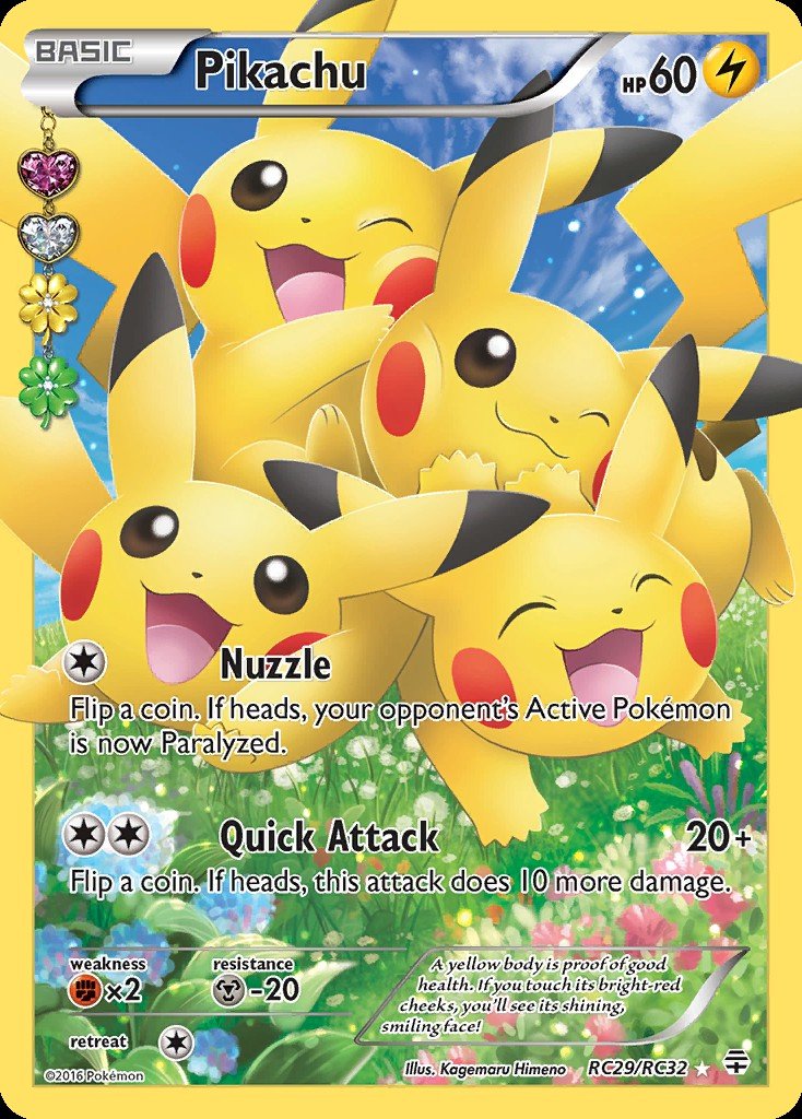 Pikachu GEN RC29 Crop image Wallpaper