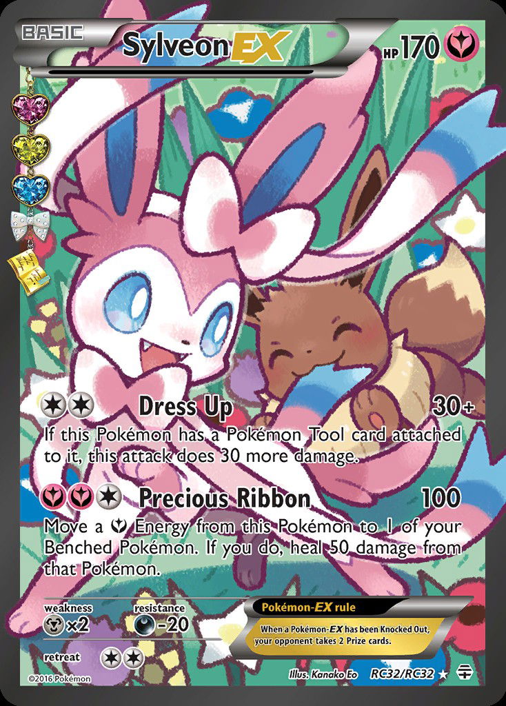 Sylveon-EX GEN RC32 Crop image Wallpaper