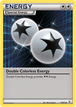 Double Colorless Energy GEN 74