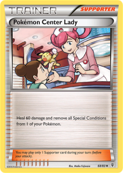 Dama do Centro Pokémon GEN 68 image