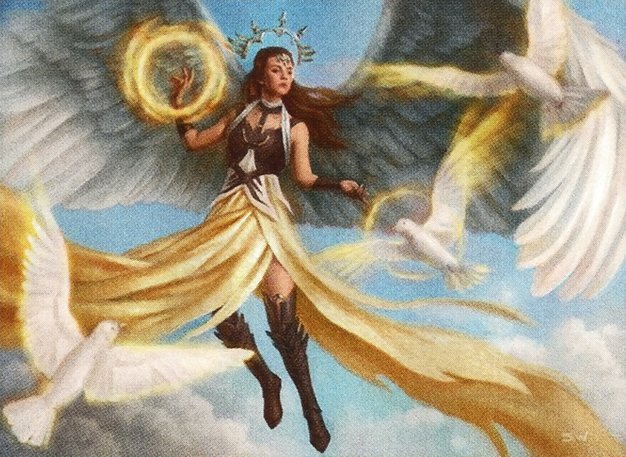 Angelic Guardian Crop image Wallpaper