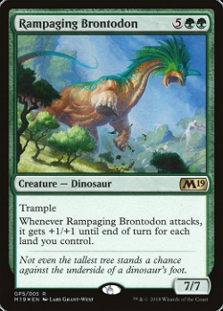 Rampaging Brontodon image