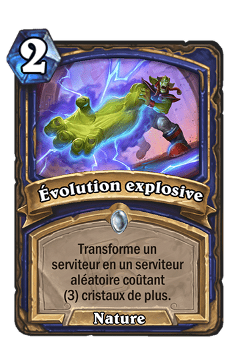 Évolution explosive