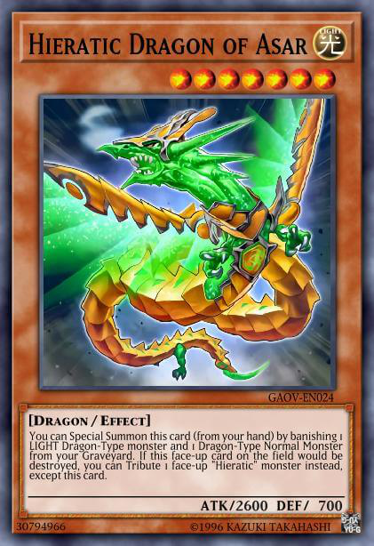 Hieratic Dragon of Asar Full hd image