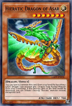 Hieratic Dragon of Asar image