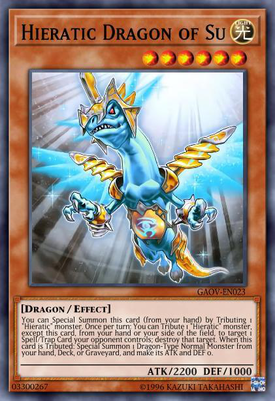 Hieratic Dragon of Su | Yu-Gi-Oh TCG YGO Cards