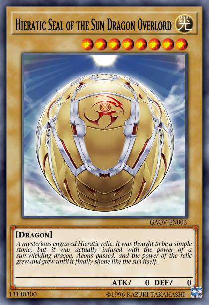 Hieratic Seal of the Sun Dragon Overlord Full hd image
