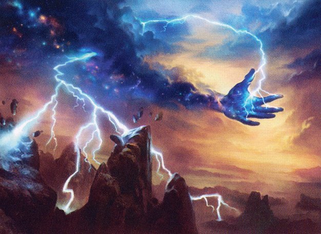 Lightning Strike Crop image Wallpaper