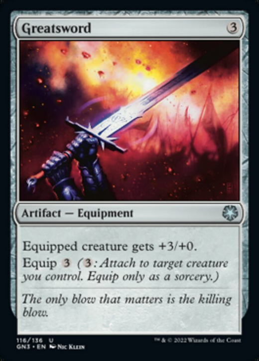 Greatsword | Magic: the Gathering MTG Cards