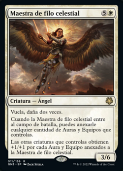 Maestra de filo celestial