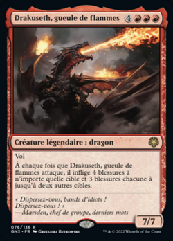 Drakuseth, gueule de flammes