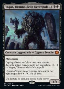 Vogar, Tiranno della Necropoli