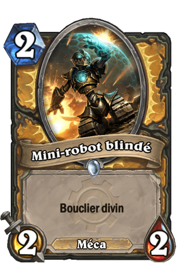 Mini-robot blindé image