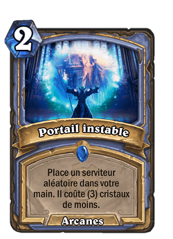 Portail instable