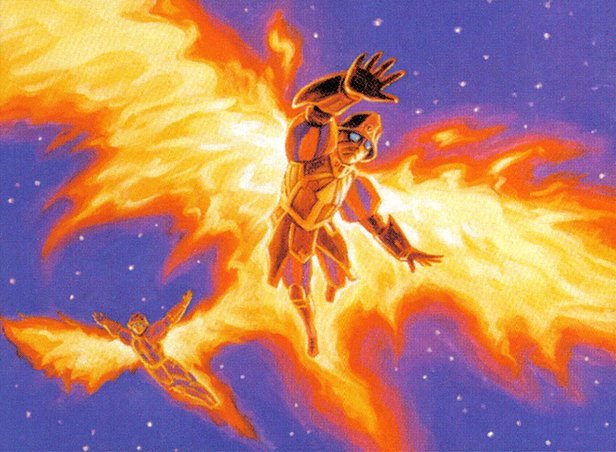 Leap of Flame Crop image Wallpaper