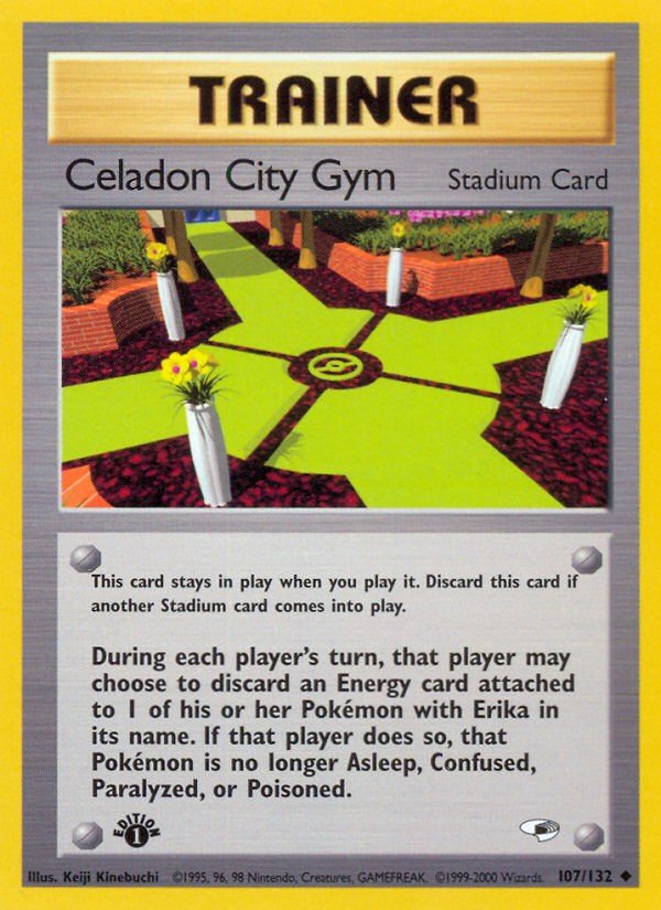 Celadon City Gym G1 107 Crop image Wallpaper