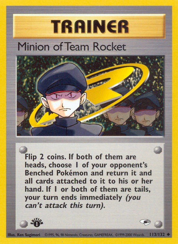 Minion of Team Rocket G1 113 Crop image Wallpaper