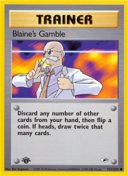 Blaine's Gamble G1 121