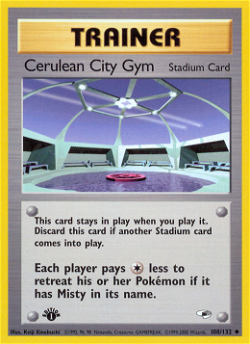 Cerulean City Gym G1 108