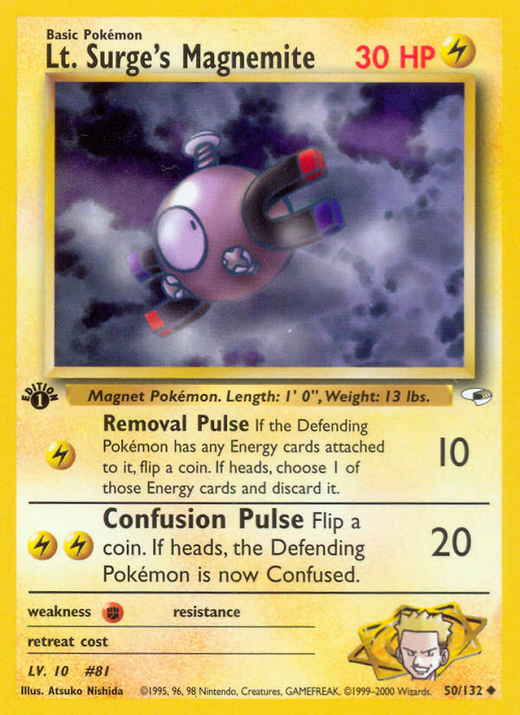 Lt. Surge's Magnemite G1 50 image