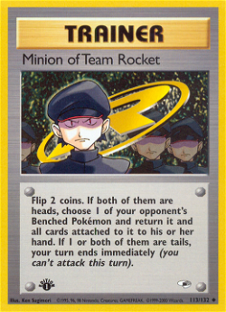 Minion of Team Rocket G1 113