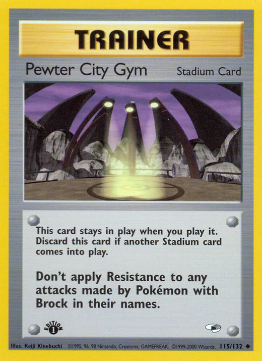 Pewter City Gym G1 115 image