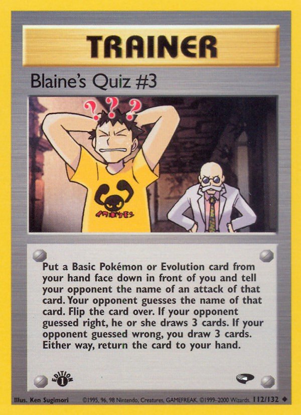 Blaine's Quiz #3 G2 112 Crop image Wallpaper