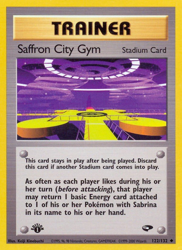 Saffron City Gym G2 122 Crop image Wallpaper
