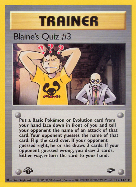 Blaine's Quiz #3 G2 112 Full hd image