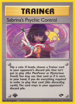 Sabrina's Psychic Control G2 121