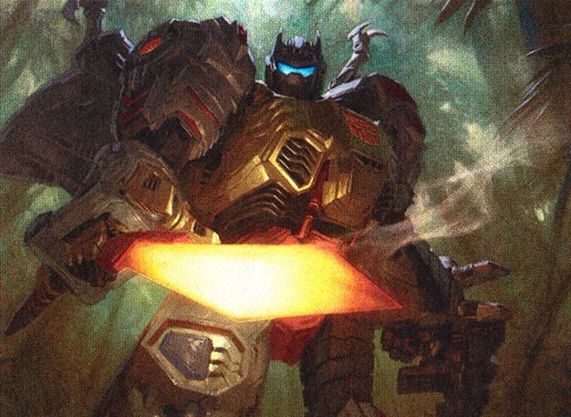 Grimlock, Dinobot Leader // Grimlock, Ferocious King Crop image Wallpaper