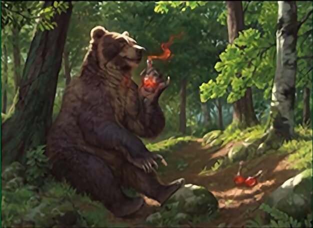 Wilson, Bear Comrade Crop image Wallpaper