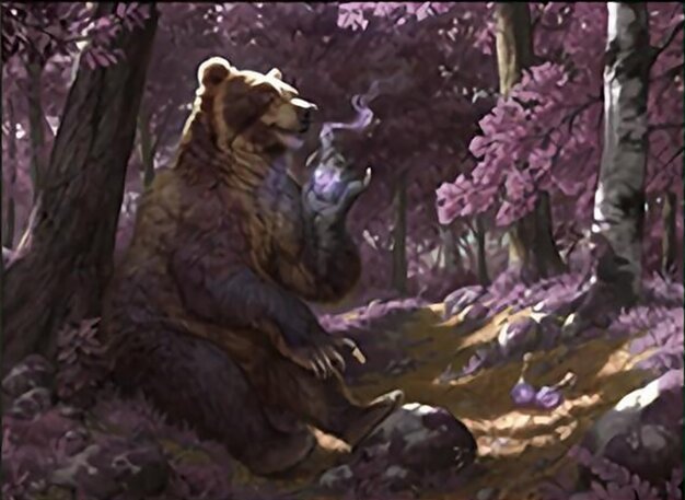 Wilson, Fearsome Bear Crop image Wallpaper