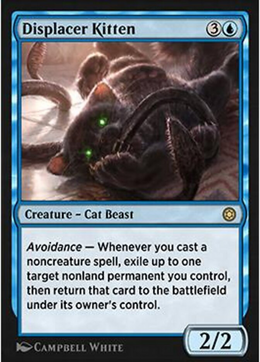 Combo Archaeomancer +Pyretic Ritual +Lightning Bolt +Displacer Kitten