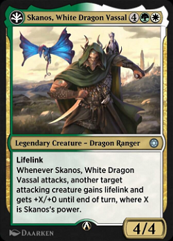 Skanos, Vassal Dragon Blanc image