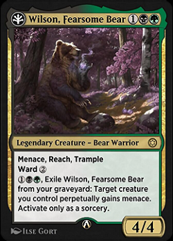 Wilson, Fearsome Bear image