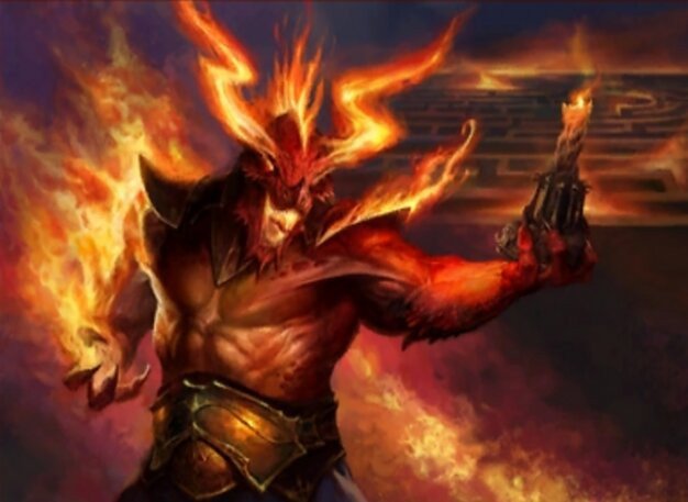 Dragonborn Immolator Crop image Wallpaper