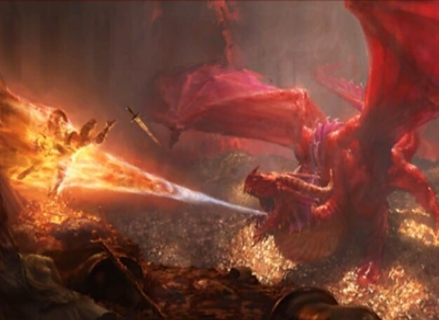 Dragon's Fire Crop image Wallpaper