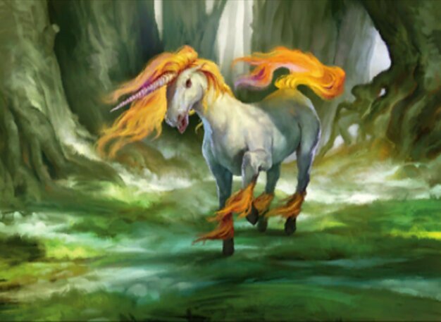 Steadfast Unicorn Crop image Wallpaper