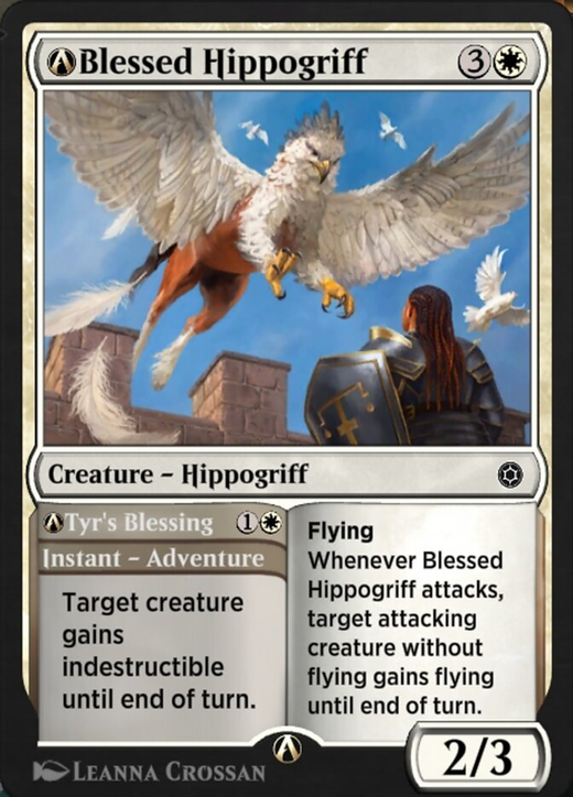 A-Blessed Hippogriff // A-Tyr's Blessing image