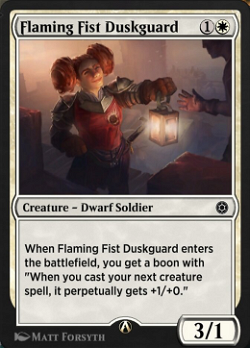 Flaming Fist Duskguard image