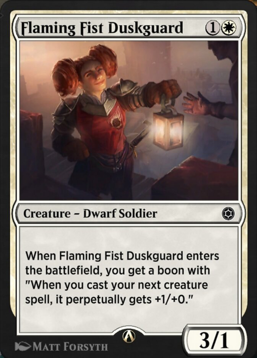 Flaming Fist Duskguard Full hd image