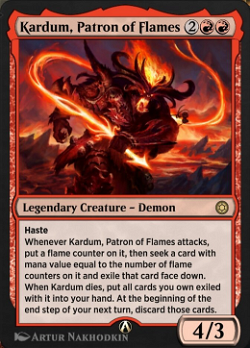 Kardum, Patron of Flames image