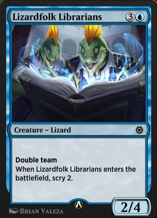 Lizardfolk Librarians Full hd image